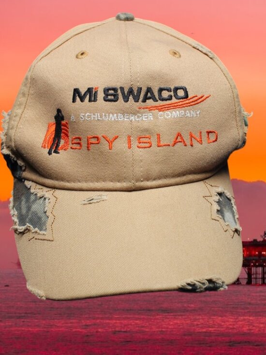 Prudhoe Bay Alaska Spy Island First Oil Field Hat Cap Schlumberger North Slope